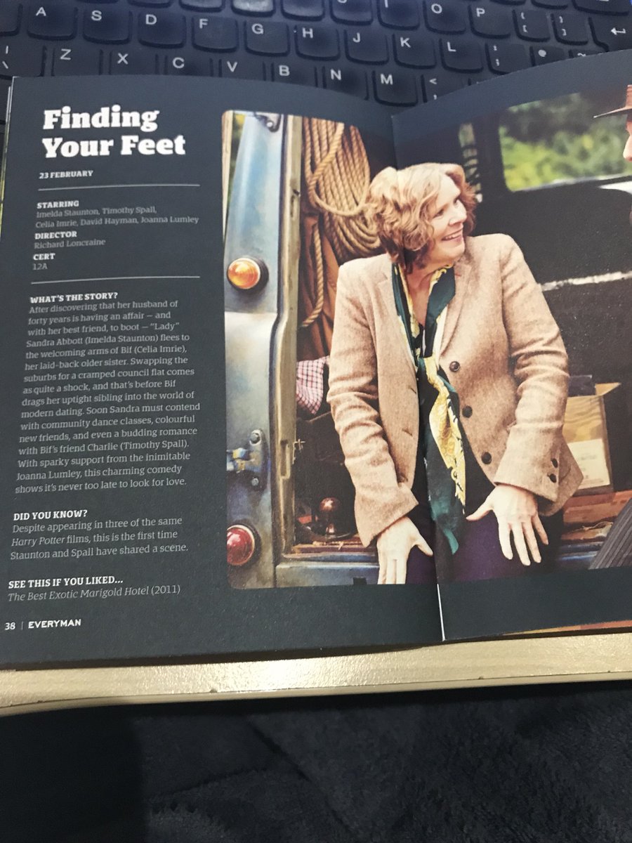 Finding Your Feet opens on 400 screens in UK on 23 February including the wonderful Everyman chain