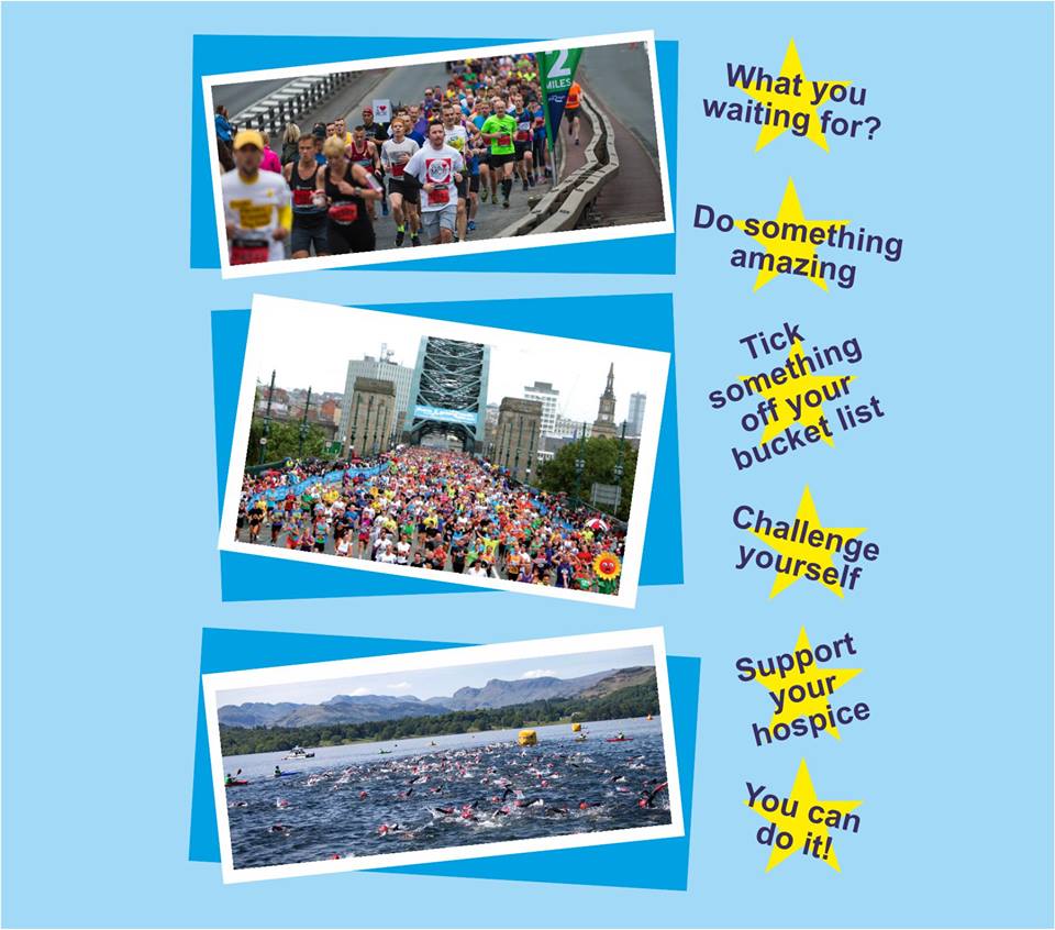 FANCY A CHALLENGE?

For the first time ever we have places for the Great Manchester Run 10K and 1/2 marathon and Great North Swim 2018 as well as the Great North Run 🏃 🏊 🏃 🏊

Get in touch now if you would like more info about our subsidised places!