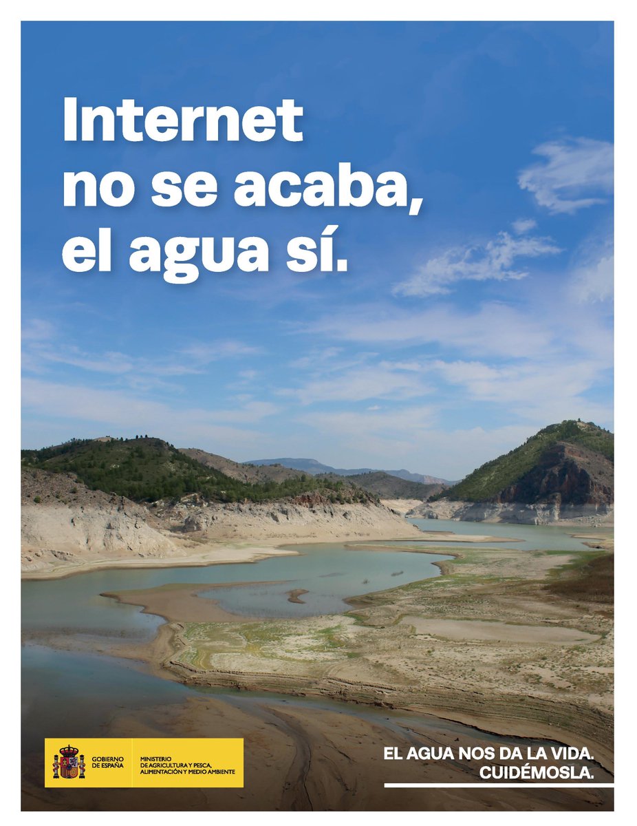 gobmapa's tweet photo. El Ministerio de Agricultura y Pesca, Alimentación y Medio Ambiente #MAPAMA lanza una campaña para concienciar sobre el ahorro de #agua 💧 #ahorrandoagua #CadaGotaSuma https://t.co/WTxlje9AgI https://t.co/TjcJt4gJCx