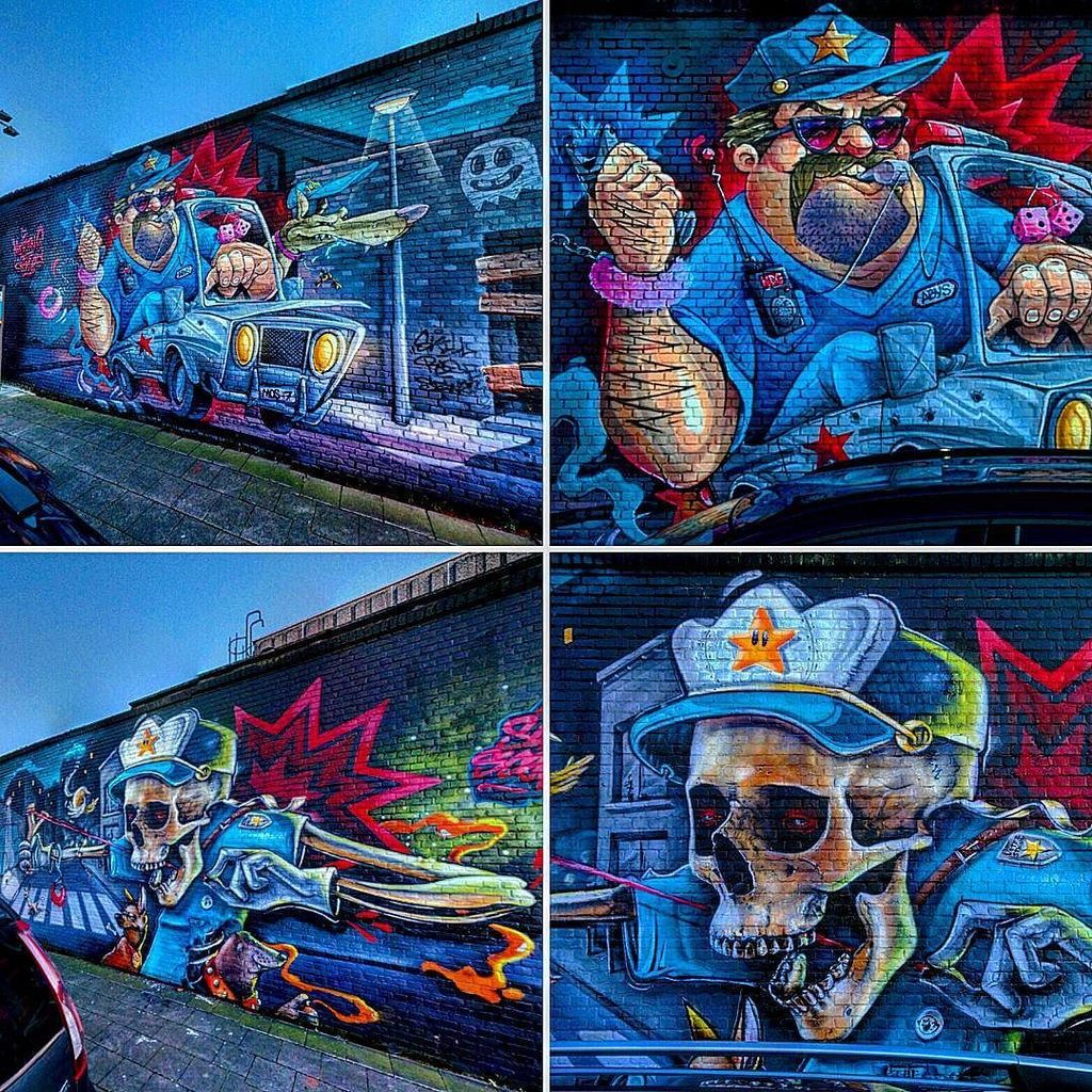 chilledoutco's tweet photo. @abys_osmoz and @scaf_oner #mural for @meetingofstylesbelgium in #antwerp #belgium
#urbanart #streetart #osmoz #abys #abysosmoz #scaf #scafoner #meetingofstyles #mos #2017 #meetingofstyles2017 #mos2017 #skull #cop #car #dog #graffiti #nancy #antwerpen #… https://t.co/HRNqeIZSCv https://t.co/gloVS5VxMr