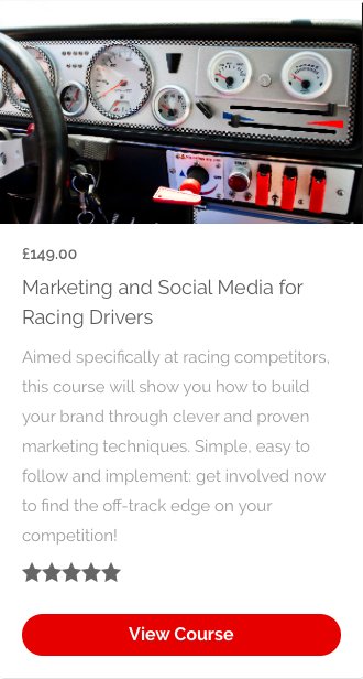 MotoCollective's tweet image. 🏁 Racing Drivers: how is your 2018 #motorsport season shaping up? Need some expert advice and inspiration for the #marketing and #socialmedia side of things? Our new @thinkific course 'Marketing and Social Media for Racing Drivers' just went live! …e-motorsport-collective.thinkific.com/collections