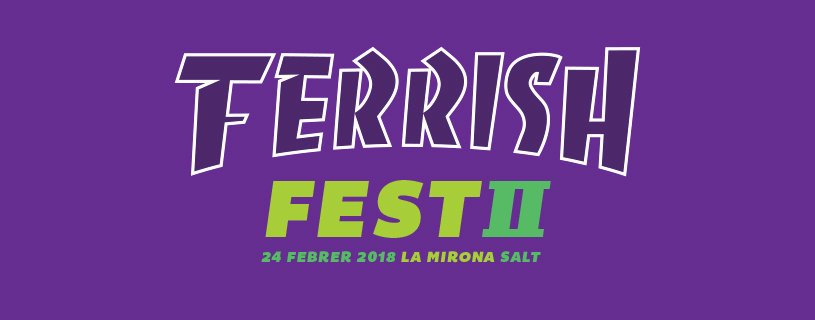 EverlongMag's tweet photo. En febrero se celebrará la segunda edición del @ferrishfest en Salt y ya tenemos bandas confirmadas. Descúbrelas aquí: https://t.co/yX5VbM1K5H https://t.co/rr087Rm9rj