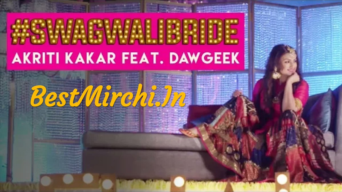 IndiPop Single :-

Swag Wali Bride - Akriti Kakkar
👇👇👇
bestmirchi.in/download/30009…
