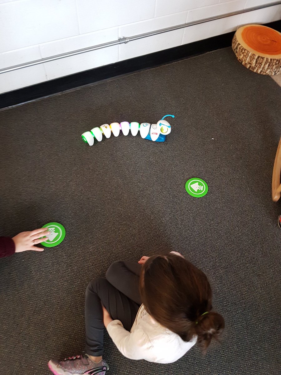 MsRMoore's tweet image. Using our coding skills with our new Code a pillar. He was a bit hit! #codinginkinder @RSSRaptors