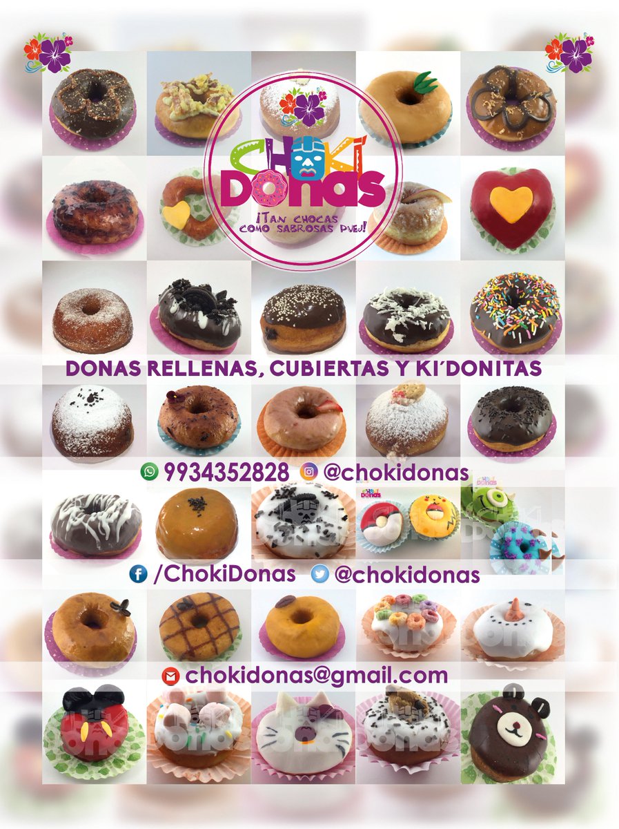 chokidonas's tweet photo. #Chocolate
#ChocoCoco
#ChocolateBlanco
#ChocoOreo
#ChocoChips
#Nutella
#Cajeta
#Snickers
#MilkyWay
#MangoChamoy
#Rompope
#CremadeCafé
#Mezcal
#Fresa
#ManzanaCanela
#QuesoTocino
#Jamaica
#Guayaba
#MantequillaManí
#Glaseadas
#Azúcar y mucho más... https://t.co/bNMkYqYzlP