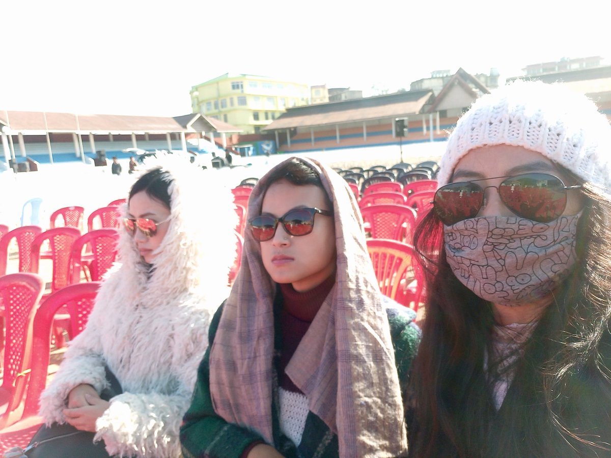 TetseoSisters's tweet photo. @kuvelutetseo @kuvelutetseo @LuluTetseo @AloboNaga See you tomorrow at Kohima Local Ground, 10am onwards! Hiyohey! #NagaDay https://t.co/uvgd1DvOOy