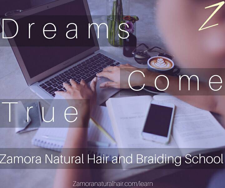 It's time to make your dreams come true. Natural hair classes. Natural hair coursw. #cosmetologyschool #naturalhairclasses #braidingcourse #learntobraid