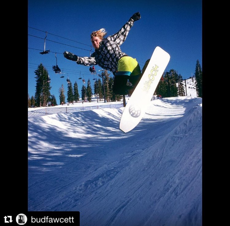 BoneyardBeer's tweet photo. Tony Lawrence - the man, the myth, the legend shredding @borealmtn in 1988 before Boneyard was even a dream. Photo: @budfawcett #steezy #chickenhead #neonshorts #letitsnow #boneyardbeer #letitbeknown https://t.co/FZDiaiwFa4