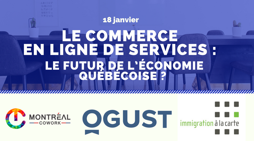 Le 18 janvier prochain, l'entreprise OGUST abordera avec vous les points imminents sur l'évolution du marché de services aux personnes.

Réservez en ligne ici:
buff.ly/2CSuj4M