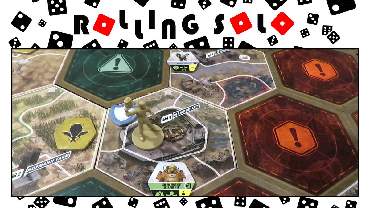 TryRollingSolo's tweet image. Join me as we take a stroll through the Wastelands...the sounds of gun fire, growling animals and radiation detectors are a beautiful thing, no?
#FalloutTheBoardGame #FalloutBoardGame #BoardGame @FFGames 
youtu.be/1znXeG3qpco
