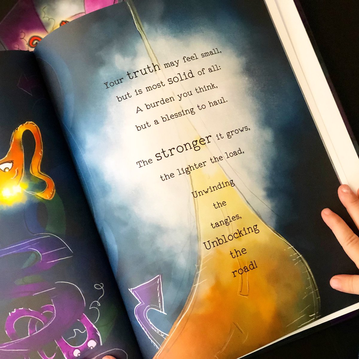 TheMcGoonies's tweet photo. The #Tanglelows talk Truth...taking a page from the Tanglelows children book. They certainly would agree with  @Oprah on the power of our truth! #Oprah https://t.co/N4i6fanls7