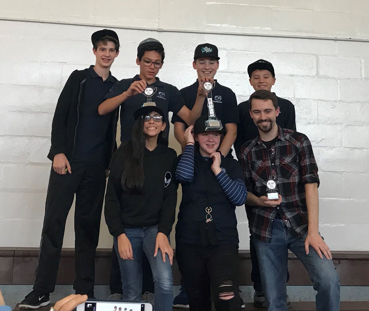 thefalions's tweet photo. Congratulations to our Middle School Robotics students who competed on Saturday, January 6th at the Rochelle School of the Arts. Our team won the Champion’s Award (Best Overall in Show)! #FAisFamily #FAscience #FArobotics https://t.co/H07bGYxSbN