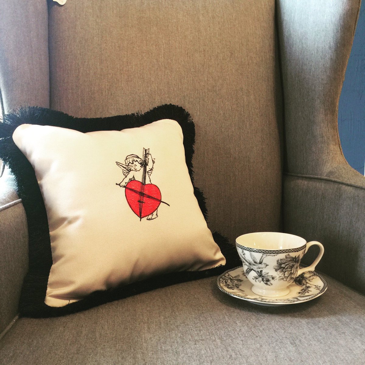 WingBackllc's tweet image. Excited to share the latest addition to my #etsy shop: Cupid's Heart Valentine Decorative Pillow #pillow #valentine #cupid #giftidea  etsy.me/2CJdGYw