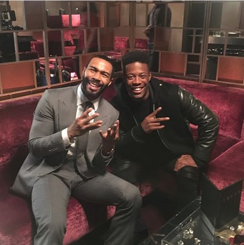 PowerTVFans's tweet image. #PowerSeason5 filming today with @OmariHardwick and #PatrickWalker who had the honor to film with him today on Set #LoveThisLookOnOmari