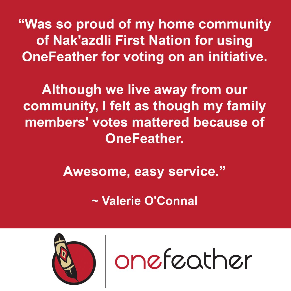 OneFeather tweet media