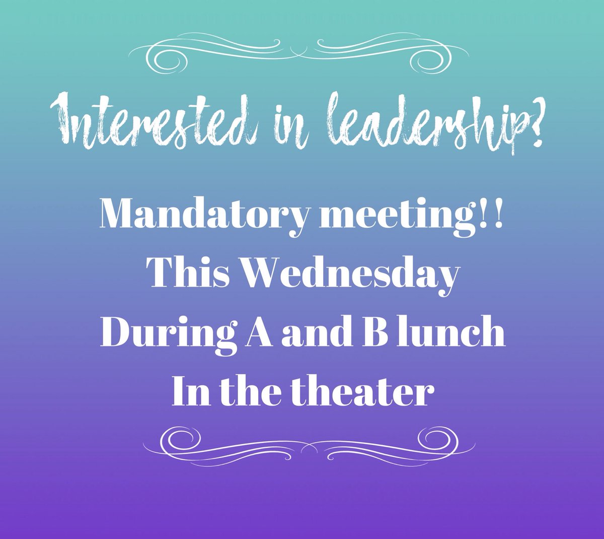 RangeviewStuco's tweet photo. STUDENT BODY: Make sure to come! https://t.co/uflXXQexxR