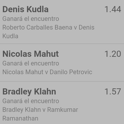 ApuestCorrecta's tweet photo. Volvenos con todo en este Australian Open..
Apuesta #1 Enero 09 Cuota@2.72 https://t.co/IroFd4b9Ms