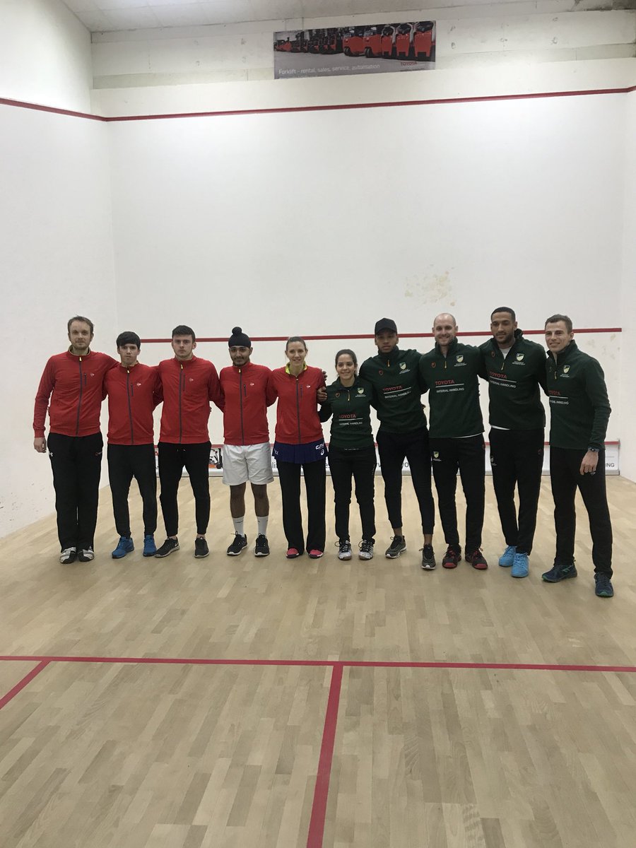 chrisgregers's tweet image. Let the battle commence!! PontefractWoodfield take on Nottingham!! Great line up!! @WoodfieldSquash @PonteSquashClub @MickTodd7