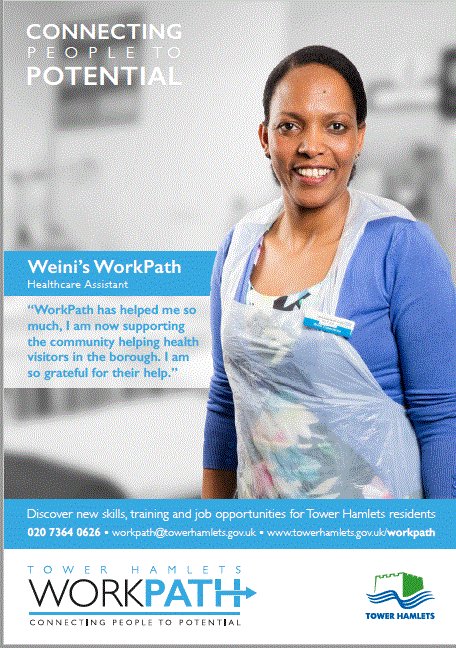 TowerHamletsNow's tweet image. The new council budget will provide affordable childcare, new apprenticeships and will provide new job opportunities for young people and adults through #workpath and #youngworkpath. £1.8m will help get young people into work.