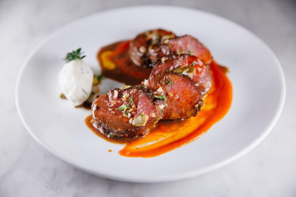 The final dish (refer to yesterday’s post). Our roasted lamb loin in all of it’s glory 😋
•
•
•
#tastethe6ix #tastetoronto #tofoodies #to_finest #queenwest #torontorestaurants