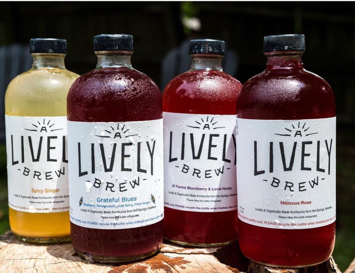 Kombucha your way through the work week with A Lively Brew on tap at <a href="/GreenStoreLR/">The Green Corner Store</a> 😎Snag a grab and go Crave meal while your at it, like chicken salad! 🍹Use your Local card for 10% off in the tea shop, located at 1423 Main Street in Little Rock. 
#LocalAR #LocalFirstAR