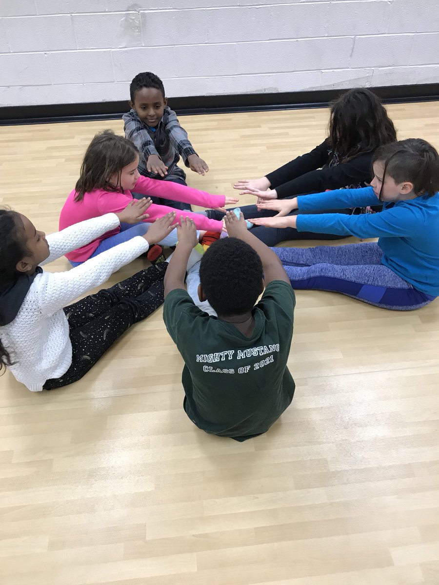 DanceHwes's tweet photo. From egg to larvae to pupa oh my! 3rd graders learn about the ladybug life cycle in creative movement class! https://t.co/MYAXyagsi5