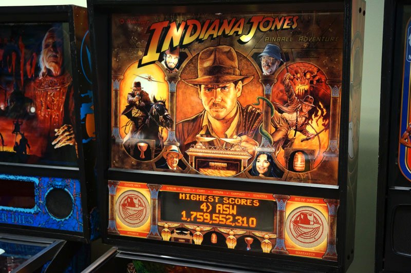 Pinballeric's tweet image. Awesome Indiana Jones pinball