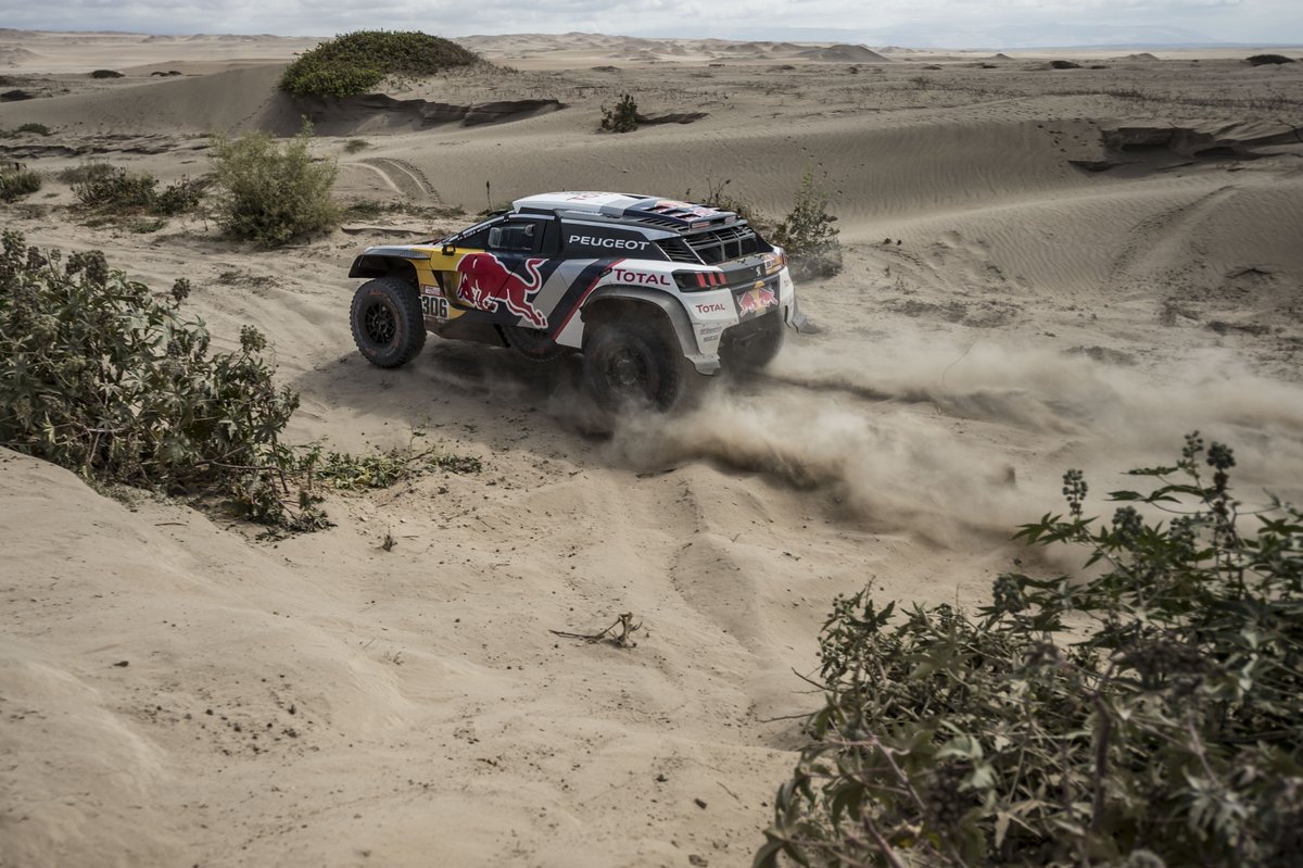 BFGoodrichCAN's tweet photo. After a difficult #Dakar2018 start, @SebastienLoeb collected his 1st stage win &amp; now sits 2nd in the General Classification! 🏁⬆️ #BFGTires #KDR2+ https://t.co/h7zEgQRrkd