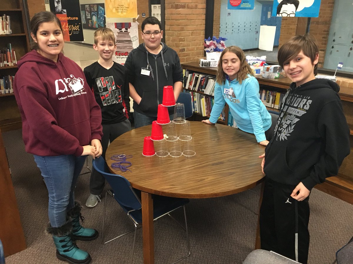 Today was the first day for NASA's 'Powered and Pumped Up' After-school Enrichment Club. The club consists of students in grades 6-8. Students will participate in the engineering design process in a collaborative work environment. @Boro_SInews @NASAGRC_Edu