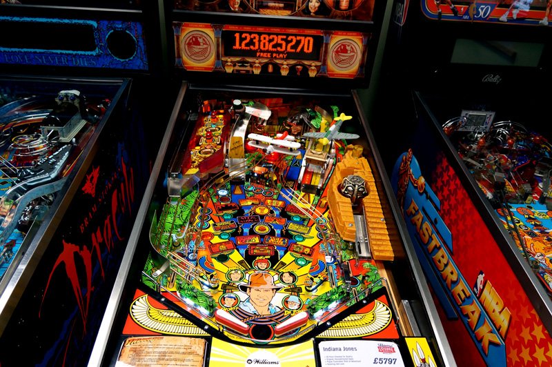 Pinballeric's tweet image. Awesome Indiana Jones pinball