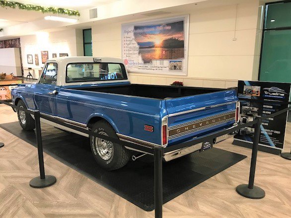 '70 Chevy C20, fresh out of the shop! #restoration #chevy #chevytrucks #c20 #Montana
