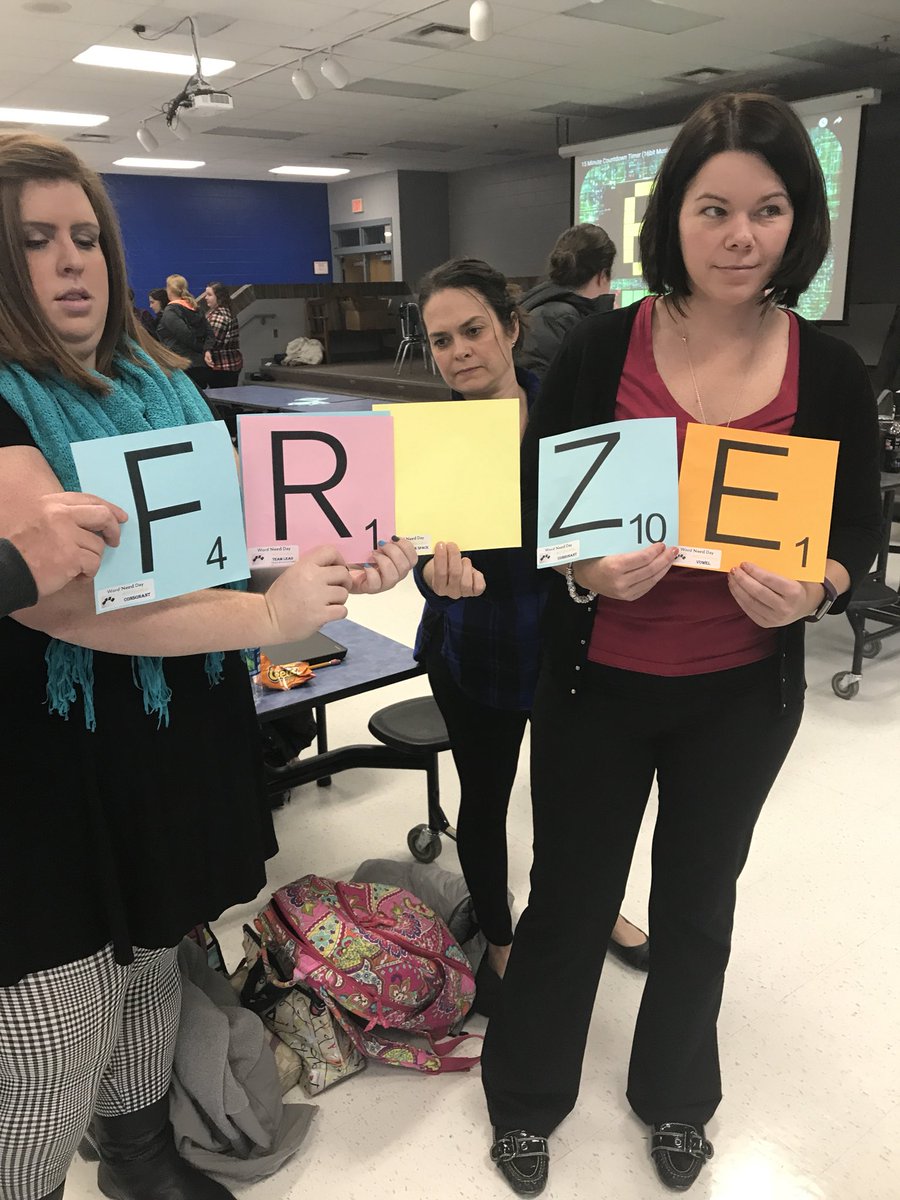 #SVAScrabble @SVAPrincipal475 <a href="/carriebholloway/">Carrie Holloway, Ed.S.</a> 16pts