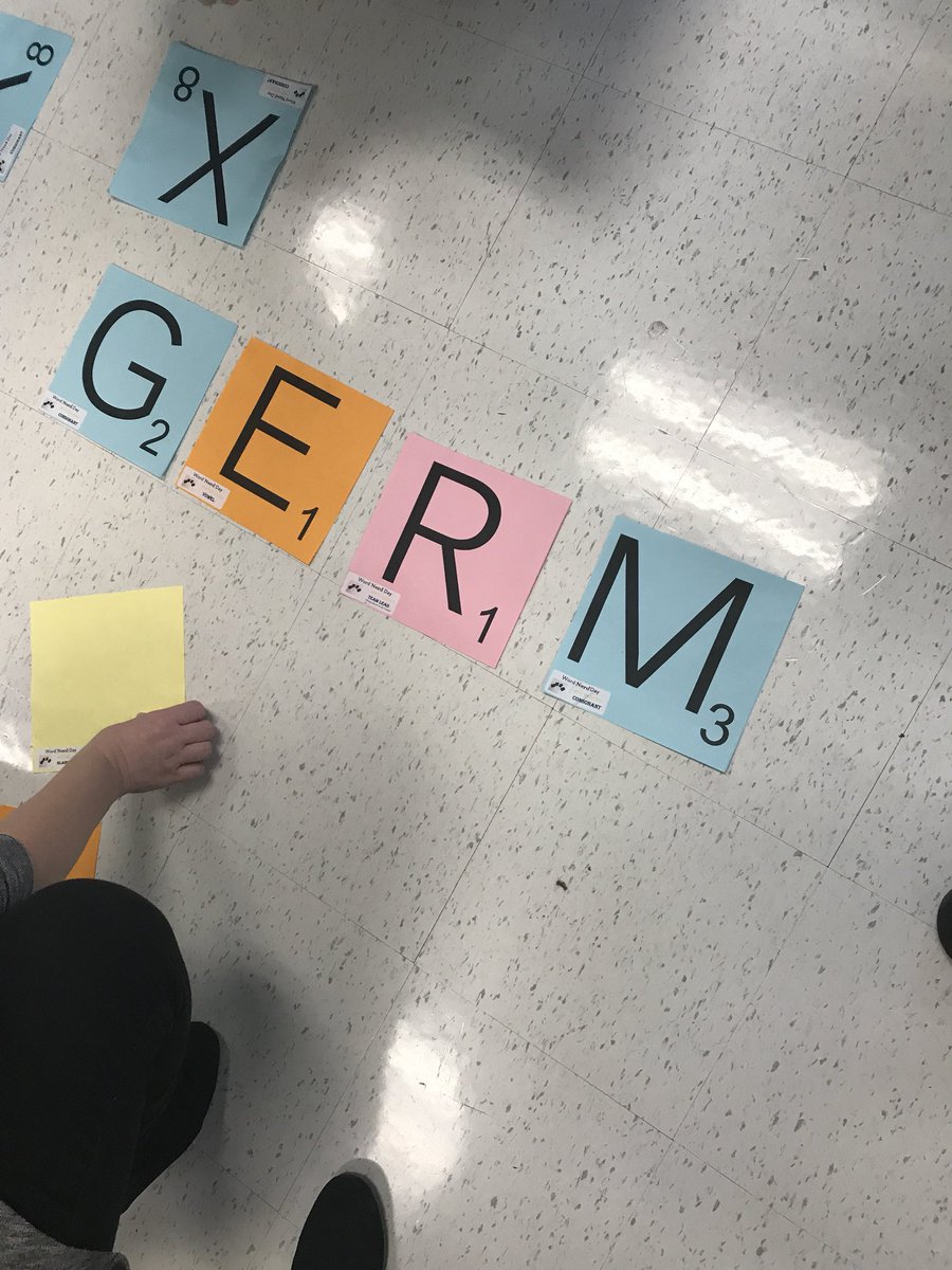 #SVAScrabble @SVAPrincipal475 <a href="/carriebholloway/">Carrie Holloway, Ed.S.</a> 7pts