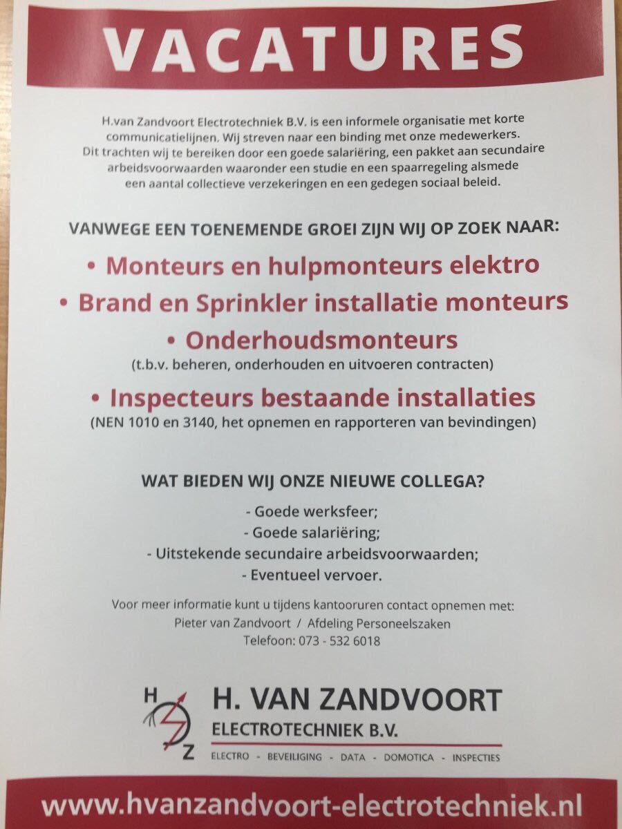 HvHenri's tweet photo. Wegens aanhoudende drukte en nieuwe projecten zijn wij op zoek naar collega’s !
Wie komt ons team versterken , zie onderstaande vacatures ! https://t.co/qRfkKEuiNC