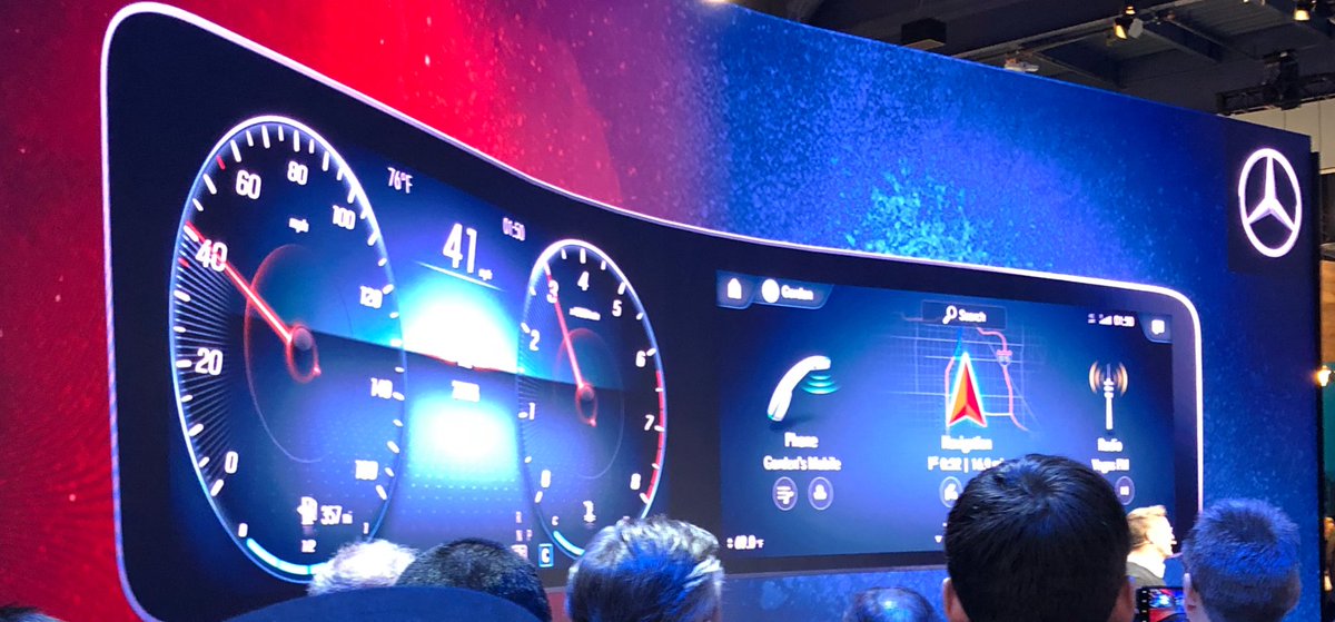 adiebald's tweet photo. Great to see #MBUX in action @luxoft #CES2018 https://t.co/KLhegHKVVG
