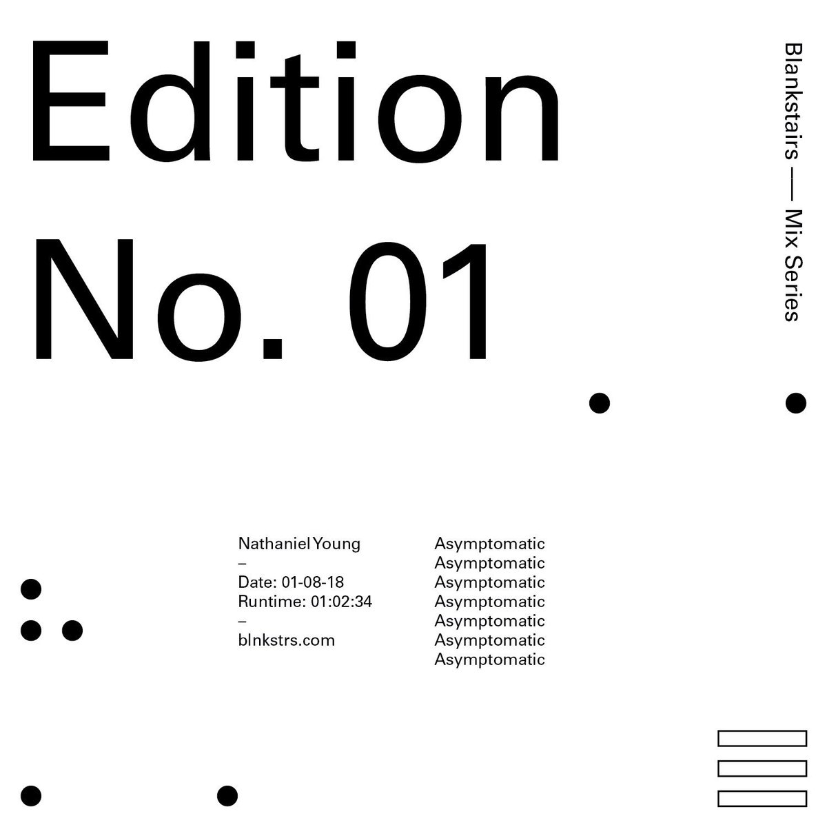 We’re excited to kick off the new year with the launch of a mix series. Edition No. 01 is a meditative journey from Blankstairs co-founder, <a href="/nathanielmyoung/">Guilt Attendant</a> ~ dive in here: goo.gl/7W5Fem
