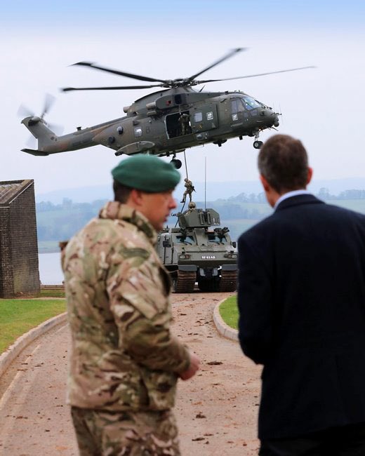 Really enjoyed demonstrating our Commando capability to the Secretary of State at the Commando Training Centre yesterday. A busy and interactive programme.