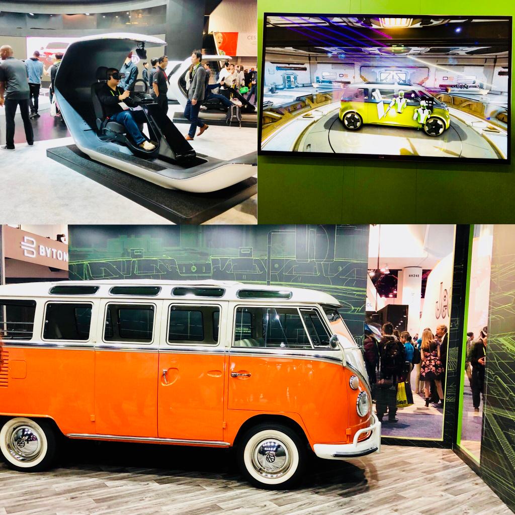 DianaMOBrien's tweet image. So much to learn at #CES2018 about the #futureofmobility. And a colorful nod to the past!