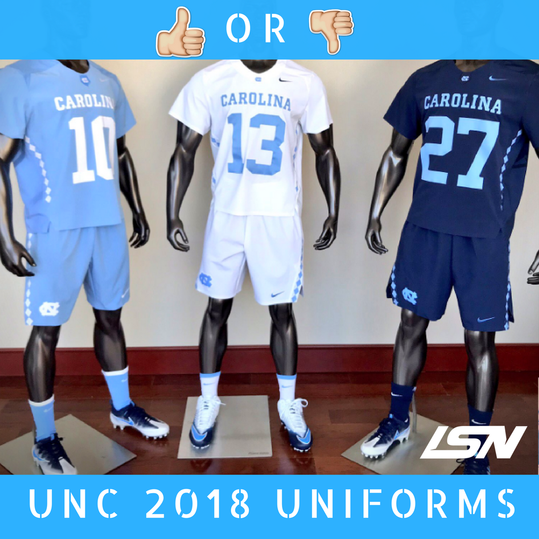 Unc Lacrosse Uniforms