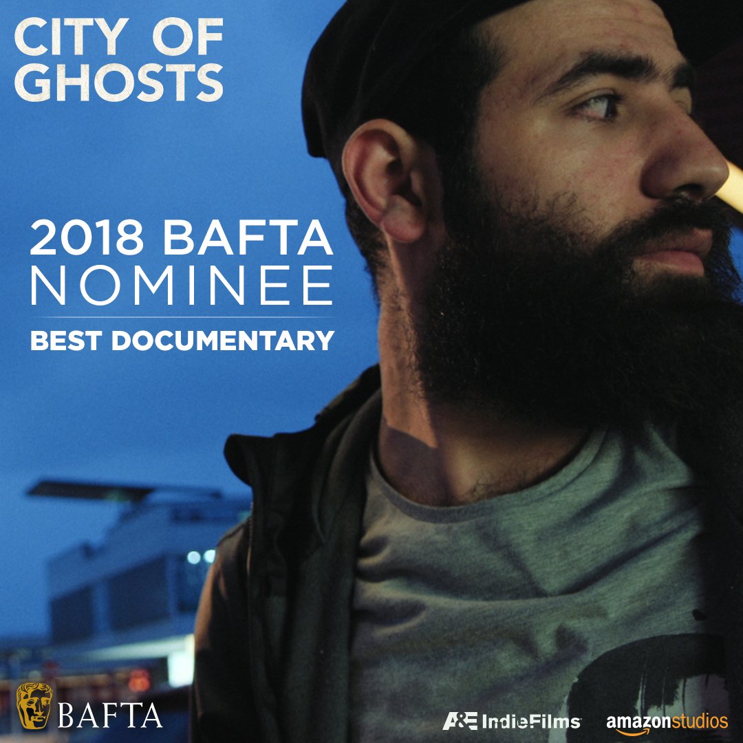 Congrats to the entire #CityofGhosts team for its <a href="/BAFTA/">BAFTA</a> nomination for Best Documentary.
