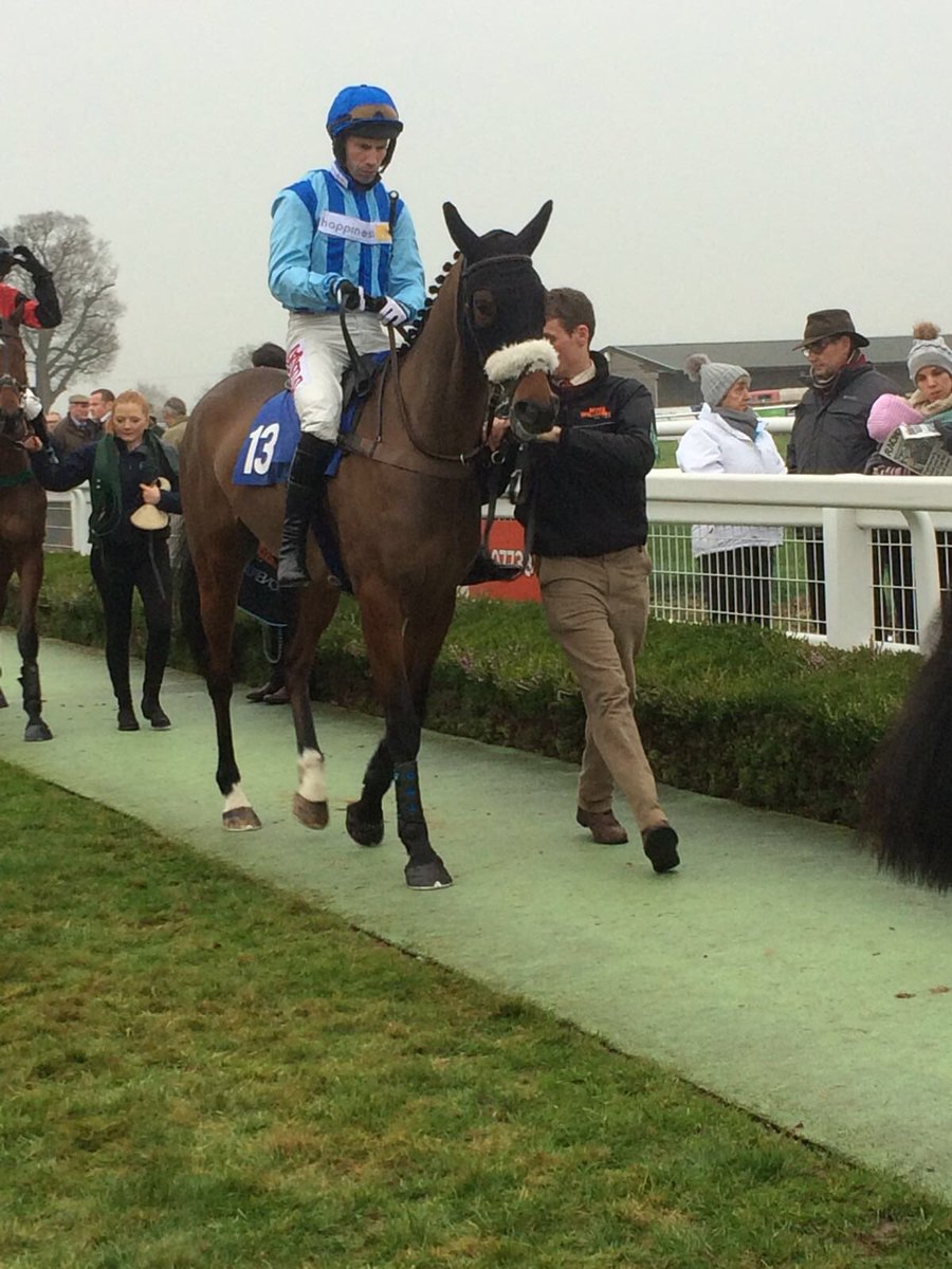 Solid hurdles debut from Samson The Man at @TauntonRacing today under @waynehutch He's the one for the longer term but he's certainly going the right way. #noelwilliamsracing #churnstables #horseracing