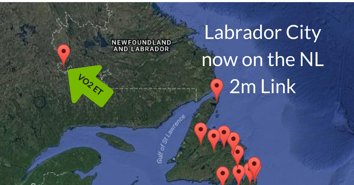 SONRA_NFLD's tweet photo. Another connection to the NL linked repeater system. It officially extends off of the island. Welcome, Labrador! 147.510 simplex. Users are reporting good coverage in Lab City &amp; Wabush area. 

Full repeater list: https://t.co/rm9iKiLBmx

More link announcements coming soon! https://t.co/EKYwXWXQEZ
