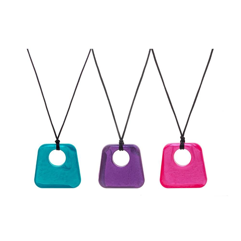 Say hi to the Jazz Collection! Shimmery and vibrant. Smooth rounded polished edges, perfect for fidgeting and stroking. Suitable for mild to moderate chewers. Check 'em out here....buff.ly/2F3f4qc