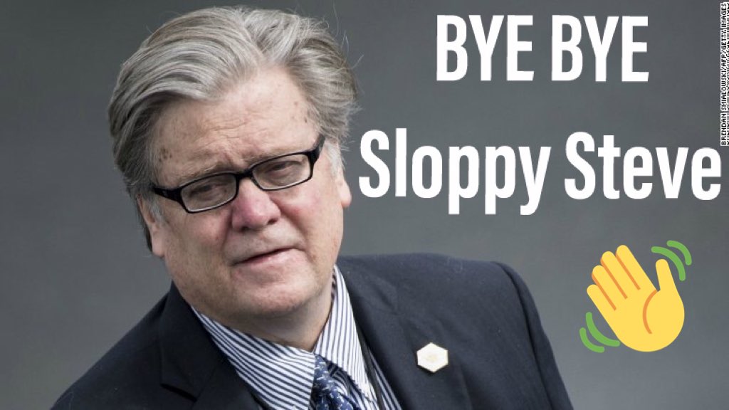 Sloppy Steve Bannon dumped by Breitbart News