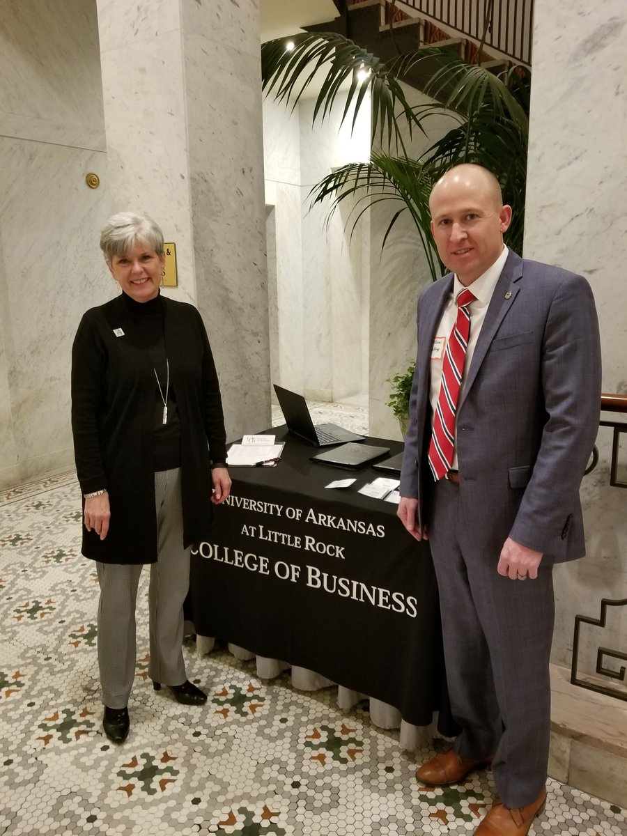 Happy to partner with <a href="/UALR/">UA Little Rock</a> on the Little Rock Career Fair. Thanks to Dean <a href="/jpwayland/">Jane Wayland</a> for the partnership. <a href="/MatthewAWaller/">Matthew Waller</a> <a href="/Karen_Boston/">Karen Boston</a>