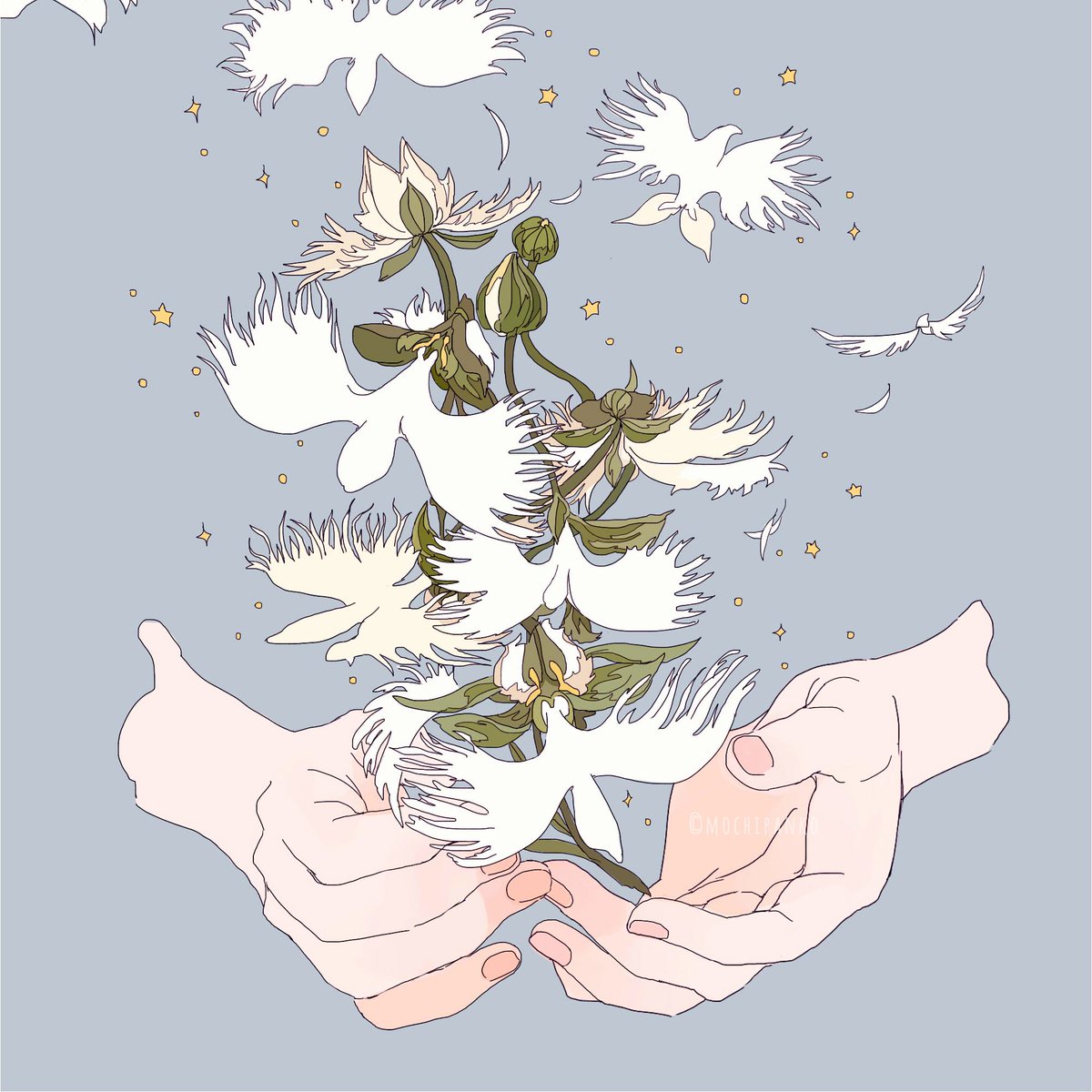 Liya Mochipanko V Twitter R E F L O R E S C E R E Flower Zine Flower Set No 5 White Egret Orchid Habenaria Radiata Lily Of The Valley Convallaria Majalis Pls Do Not Repost T Co Dpqku7kltf