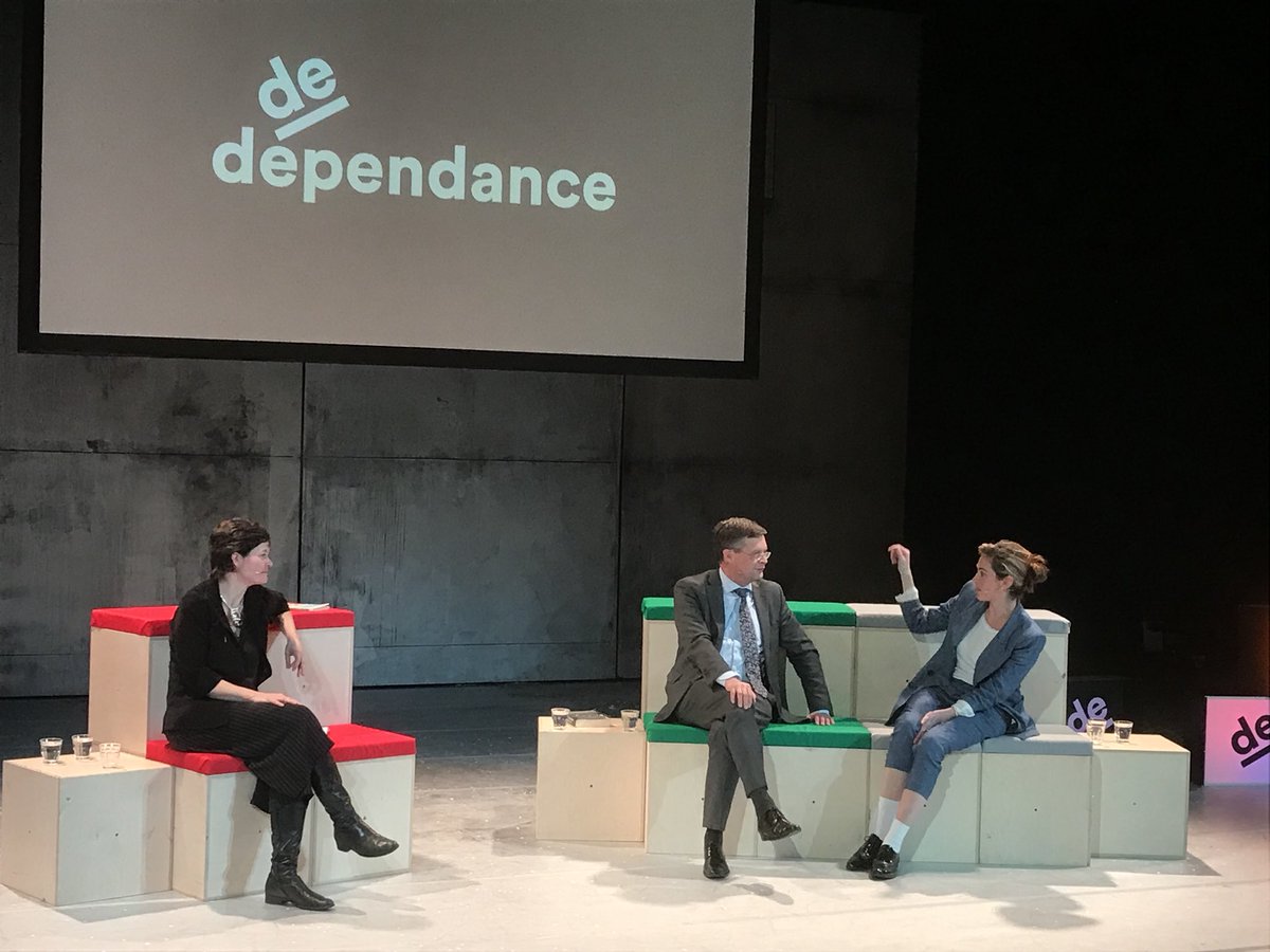 The end of Economics as we know it? Great discussion about #DoughnutEconomics <a href="/hofpleintheater/">Jeugdtheater Hofplein</a> tonight.