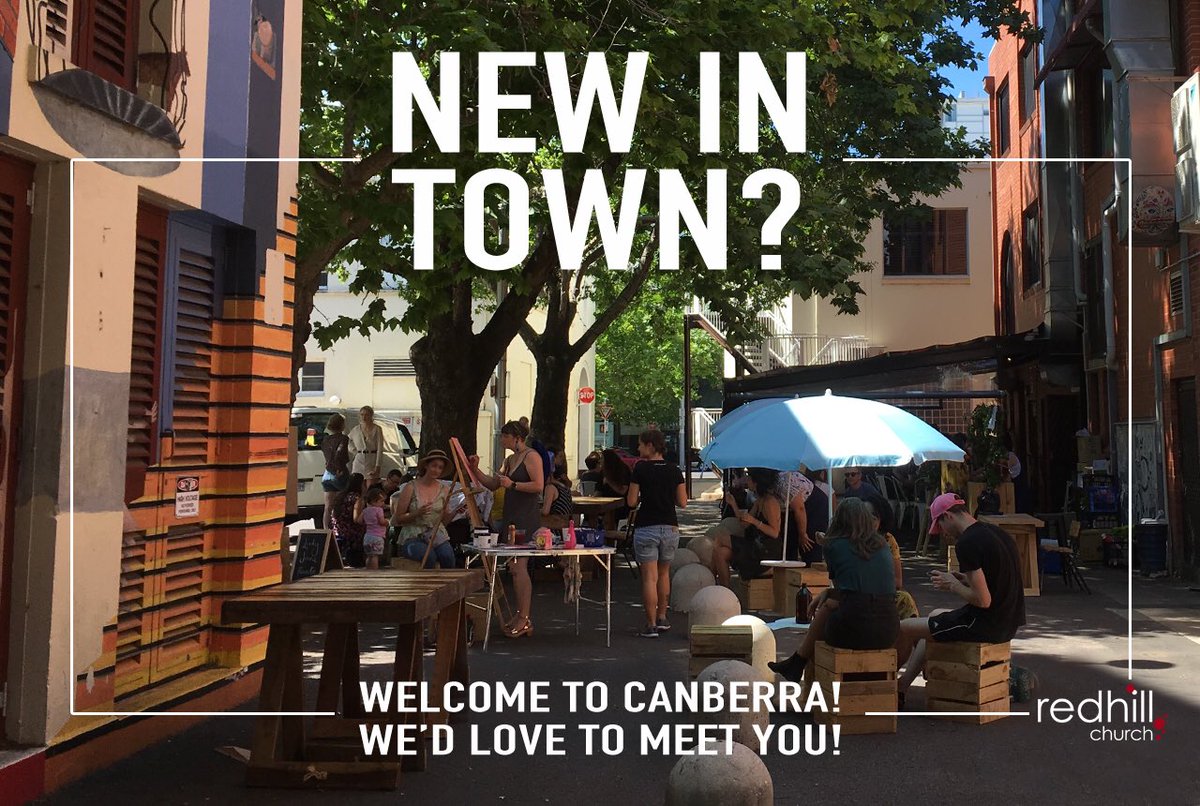 Moving to Canberra in 2018, or know someone who is? Looking for a church community? We'd love to meet you! redhill.org.au/looking