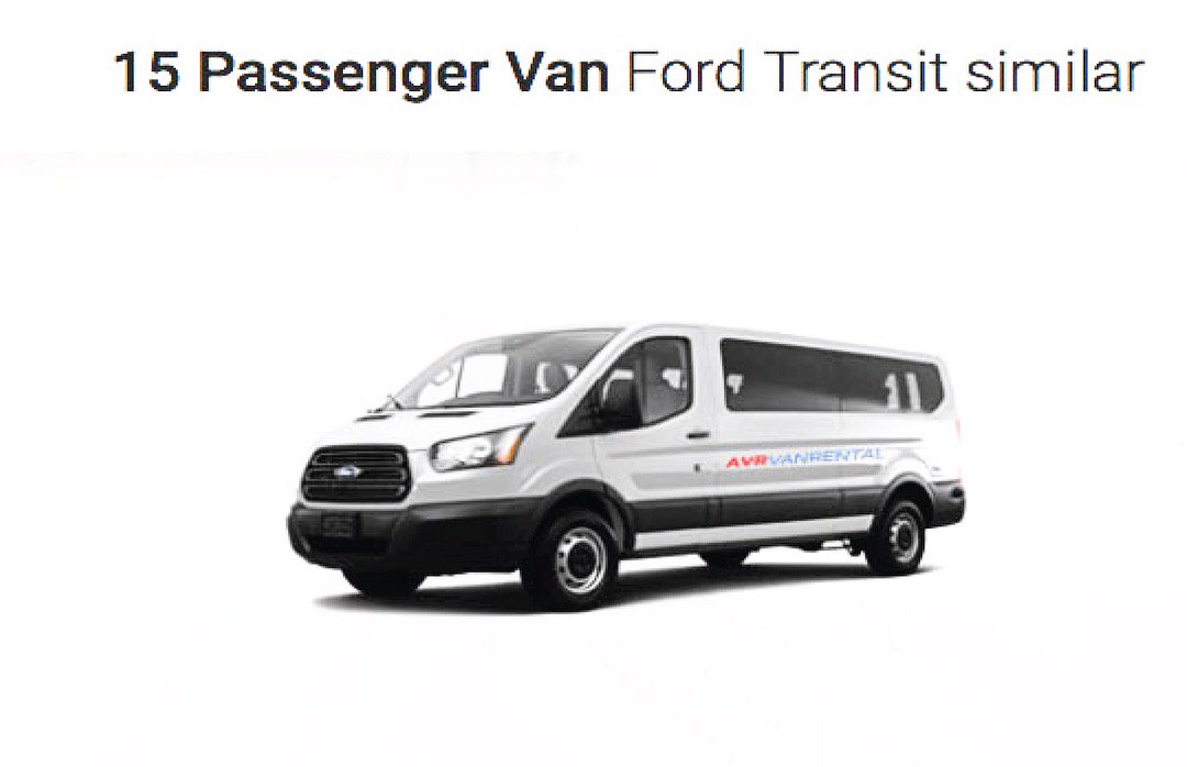 avr van rental lax