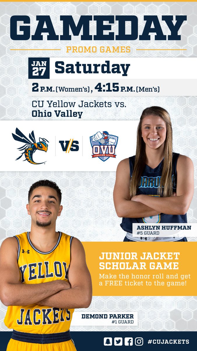 Hey students!  Check out what you can earn if you end up on the honor roll to end the 2nd nine weeks!  Finish strong! Thanks <a href="/CUJackets/">Cedarville Athletics</a> for supporting our students!